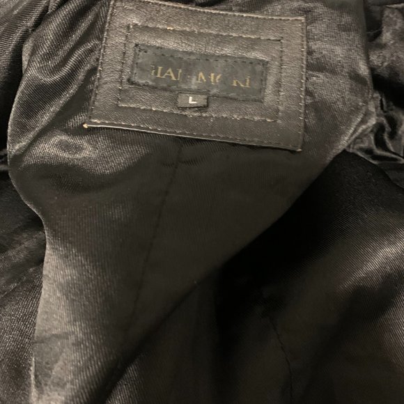 Leather Bomber Jacket - Picture 5 of 6